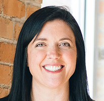 Sophie Hartwell, customer support head leading a service team, portrait